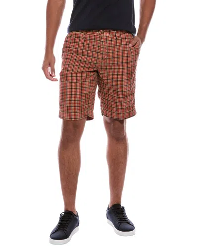 Slowear Linen-blend Short In Brown