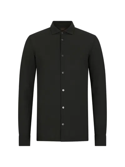 Slowear Long-sleeve Shirt In Black