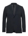 Slowear Man Blazer Midnight Blue Size 46 Polyester, Cupro