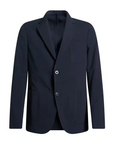 Slowear Man Jacket Midnight Blue Size 40 Polyester