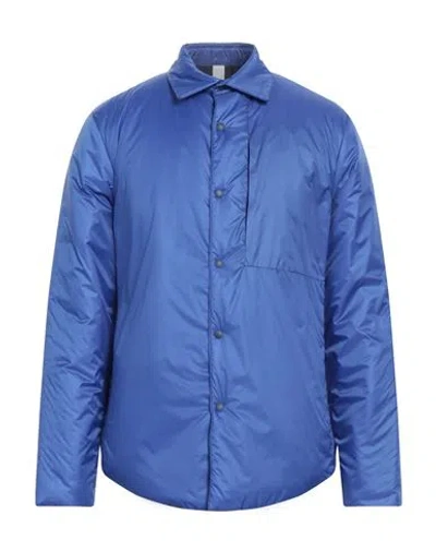 Slowear Man Shirt Bright Blue Size 42 Polyamide