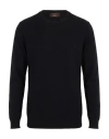 Slowear Man Sweater Black Size 42 Wool, Polyamide In Black