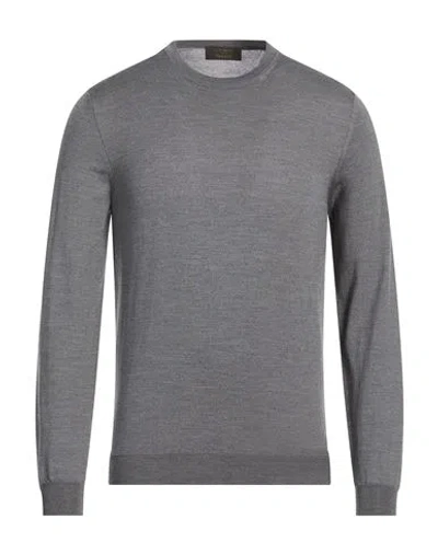 Slowear Man Sweater Grey Size 36 Virgin Wool, Polyamide In Gray