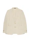 Slowear Mélange Blazer In Neutral