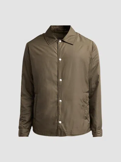 Slowear Men's Teknosartorial Button-front Jacket In Green