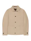 Slowear Button Jacket In Neutral
