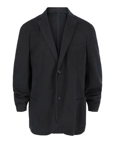 Slowear Montedoro Single-breasted Blazer In Black