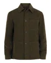 Slowear Monterdoro Regular-fit Overshirt In Green