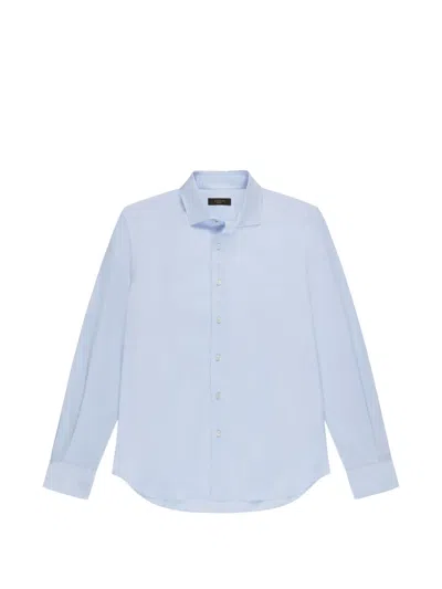 Slowear Oxford Slim Fit Shirt In Blue