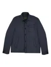 Slowear Padded Overshirt In Black