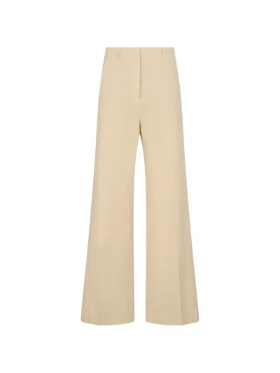 Slowear Palazzo Trousers In Neutral