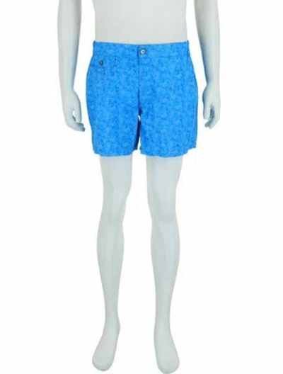Pre-owned Slowear Patterned Bottoms W/ Tags In Blue