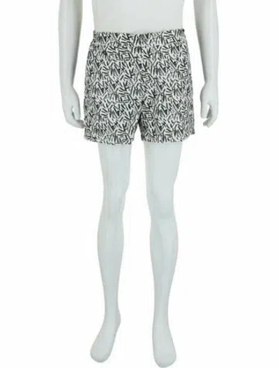 Pre-owned Slowear Patterned Bottoms W/ Tags In White