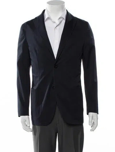 Pre-owned Slowear Peacoat In Blue