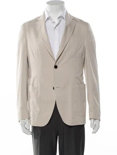 Pre-owned Slowear Peacoat In Neutral