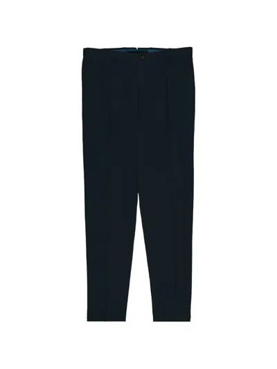 Slowear Pleat Trousers In Blue