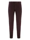 Slowear Trousers In Cotton In Brown