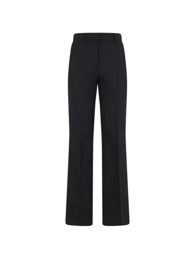 Slowear Pressed-crease Tailored Trousers In Black
