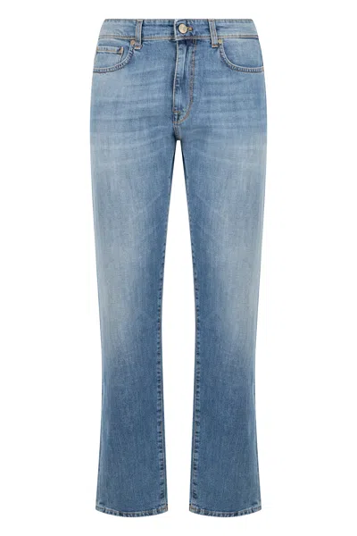 Slowear Reguther Fit Jethestanens 5-pocket Jeans In Blue