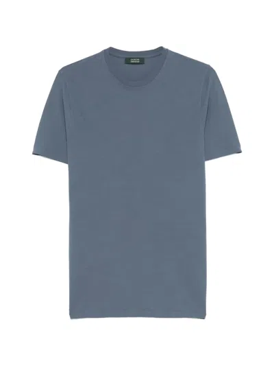 Slowear Round Neck T-shirt In Blue