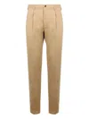Slowear Side Pockets Trousers In Brown