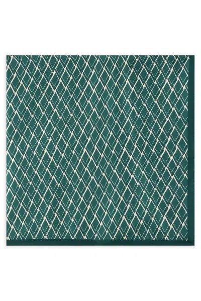 Slowear Silk Scarf In Green