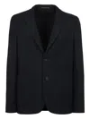 Slowear Single-breasted Blazer In Black