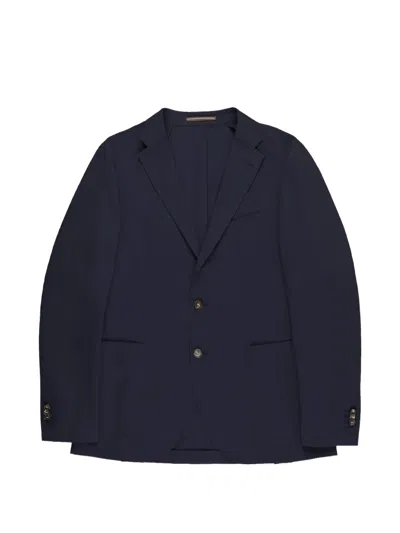 Slowear Single-breasted Blazer In Blue