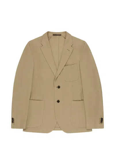 Slowear Single-breasted Blazer In Neutral