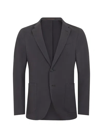 Slowear Single-breasted Blazer In Black