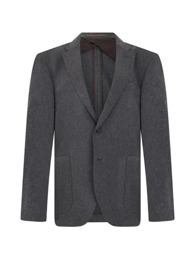 Slowear Single-breasted Blazer In Gray