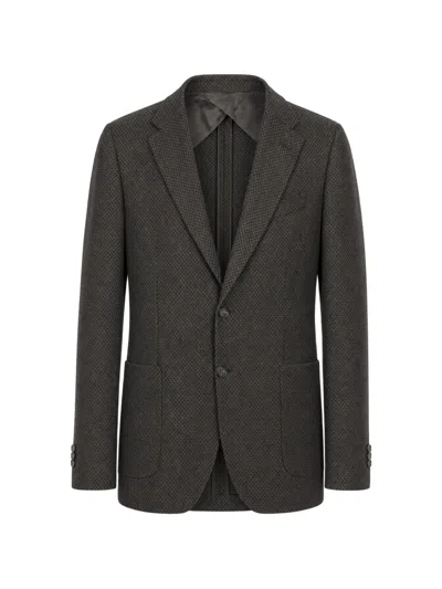 Slowear Single-breasted Blazer In Gray