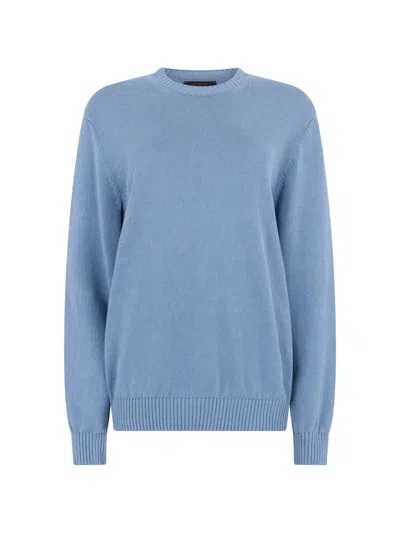 Slowear Slim-fit Sweater In Blue