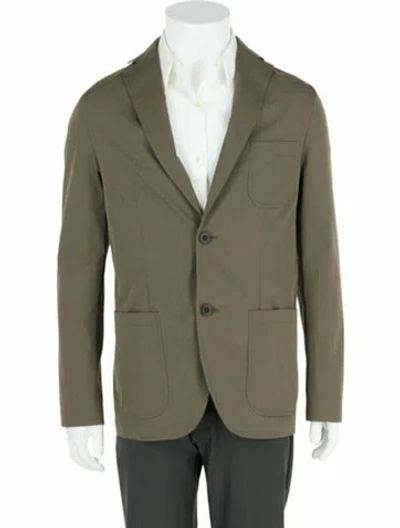 Pre-owned Slowear Solid Blazer W/ Tags In Green