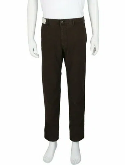 Pre-owned Slowear Solid Pants W/ Tags In Brown