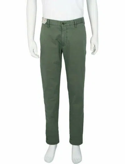 Pre-owned Slowear Solid Pants W/ Tags In Green