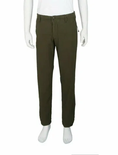 Pre-owned Slowear Solid Pants W/ Tags In Green