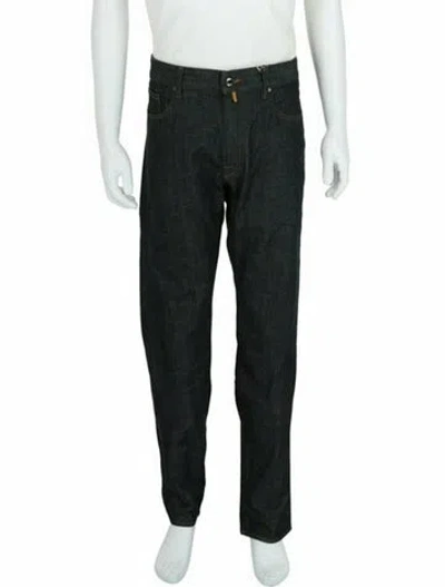 Pre-owned Slowear Solid Slim Fit  Jeans W/ Tags In Blue