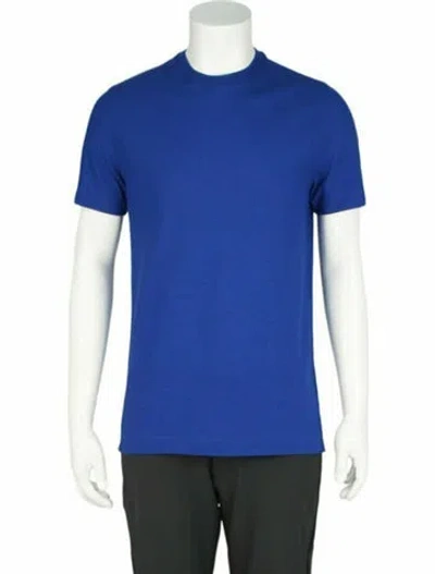 Pre-owned Slowear Solid T-shirt W/ Tags In Blue