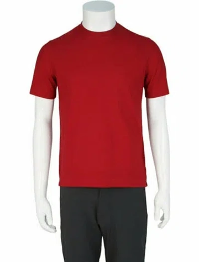Pre-owned Slowear Solid T-shirt W/ Tags In Red
