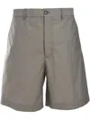 Slowear Straight-leg Shorts In Green