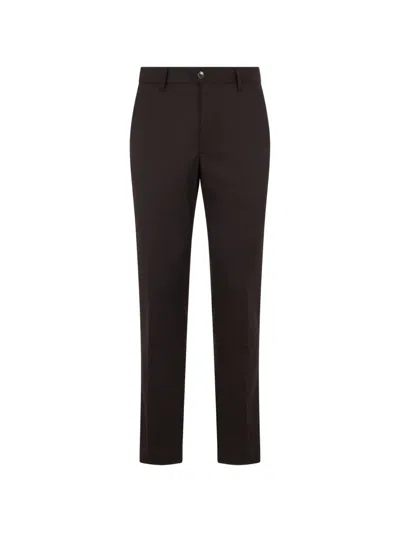 Slowear Straight-leg Chino Trousers In Brown