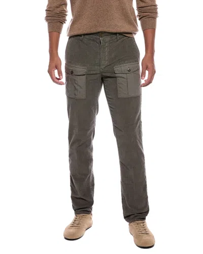 Slowear Stretch Cord Cargo Pant In Gray