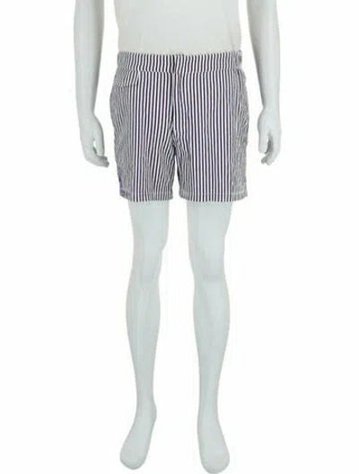 Pre-owned Slowear Striped Bottoms W/ Tags In Purple