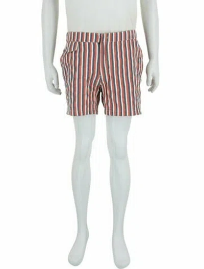 Pre-owned Slowear Striped Bottoms W/ Tags In Red
