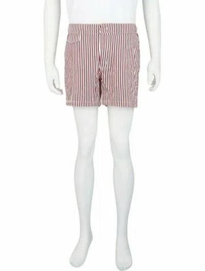 Pre-owned Slowear Striped Bottoms W/ Tags In Red