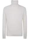 Slowear Sweater With Turtleneck In Virgin Wool In White
