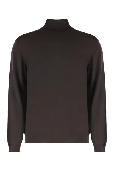 SLOWEAR SLOWEAR SWEATER WITH TURTLENECK IN WOOL