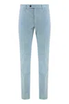 Slowear Tapered Fit Corduroy Pants In Blue