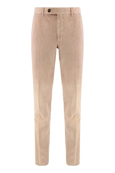 SLOWEAR SLOWEAR TAPERED FIT CORDUROY TROUSERS